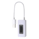 LCD USB Charger Capacity Current Voltage Tester Meter For Phone Power Bank Newly