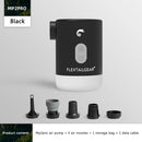 4 in 1 Mini Electric Inflatable Air Pump USB Outdoor Camping Light (Black) Newly