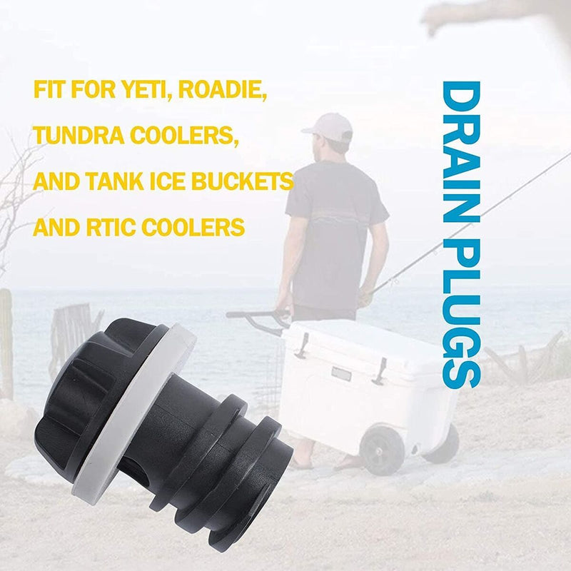 With Leak-Proof Drain Plugs Coolers Accessories Cooler Drain Plugs Replacement