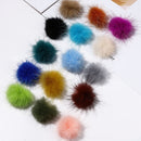 Design Elegant Faux Fur Removable Nail Pom Balls Soft Fluffy Detachable