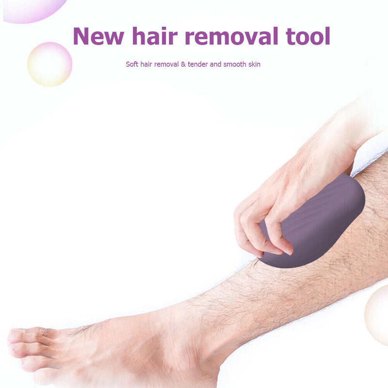 #A Physical Crystal Hair Remover Safe Painless Epilator Home Depilation Instrume