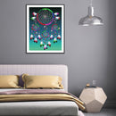 #A 5D DIY Crystal Drill Diamond Painting Dream Catcher Rhinestones Mosaic Kit De