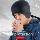 Anti-Static Cycling Cap Thermal Fleece Riding Beanie for Outdoor Skiing Sports