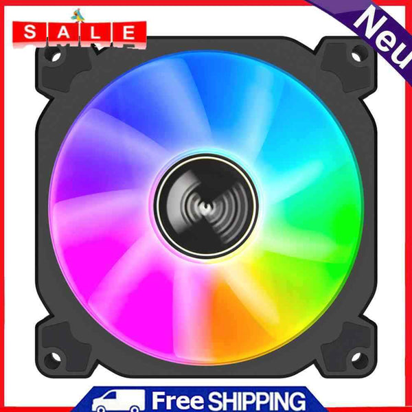 JONSBO FR-925 ARGB PWM Temperature Control Radiator CPU PC Case Heat Cooling Fan