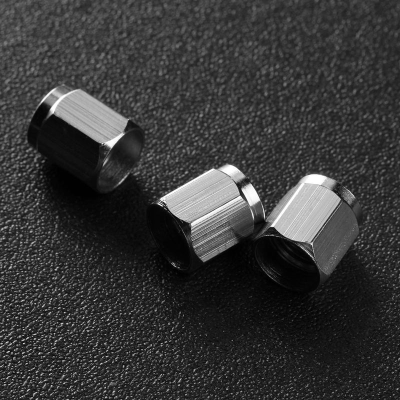 10pcs Chrome Copper Car Motorcycle Wheel Tire Valve Stem Caps Dust Covers