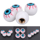 4pcs/Lot Tires Air Valve Caps Zombie Eyeball Tires Wheel Dust Air Stem