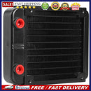 10 Tube Computer Radiator 120mm CPU Heatsink Exchanger Aluminum CPU Water Cooler