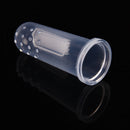 Pet Finger Toothbrush Silicone Dog Tooth Cleaner Cat Teeth Cleaning(Pink)