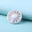 1 Set Glitter Nail Stickers Alloy Diamond Charm Manicure Tools Nail Art Decor