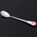Stainless Steel Long Handle Spoon Coffee Milk Balls Dinnerware Tool