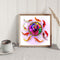 5D DIY Diamond Painting Kits Full Round Drill Nine Fish Mosaic Wall Picture