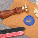 25mm Christmas Wax Seal Stamp Cartoon Head DIY Retro Sealing Decor (SD052) Newly