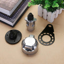 7 Way RV Boat Truck Trailer Metal Plug Male Adapter with Outlet Kit for Bitter