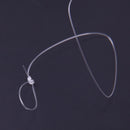 3Pcs Saltwater Hairy Hook Rigging for Herring Fishing Skin Tinsel Feathers