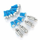 Kit Auto Accessories Interior License Plate Lamp Map Dome Bulb LED Car Lights