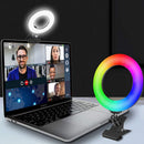 6 inch Ring Fill Light Video Light Phone Selfie 33 RGB For YouTube TikTok