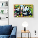 DIY 5D Cute Panda Diamond Painting Full Drill Embroidery Cross Stitch Kits