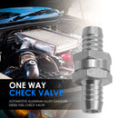 Aluminium Alloy Fuel Non Return Check Valve One Way Air Compressor (16mm) Newly