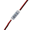 3 Keys 12V-24V Mini Led Strip Light Single Color Dimmer Brightness Controller