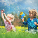 Semi-Automatic Bubble Making Toys Electric Soap Bubble Machine (B Blue)