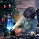 E27 99LED Flame Effect Light Bulb Flickering Fire Decorative Lamp (Blue) Newly