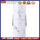 Travel PU Marbling Makeup Brushes Pen Holder Storage Cosmetic Case Box(L)