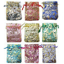 50Pcs Hot Wedding Mix-Color Party Favor Rose Gift Pouch Organza Jewelry Bags