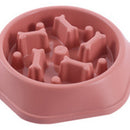 Pet Slow Eating Dog Bowl Slow Anti Choking Puppy Eating Dish Feeder Food Bo