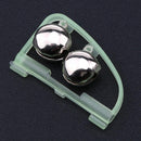 10pcs Fluorescent Fishing Rod Tip Clip Twin Bell Alert Ring Fishing Devices