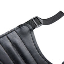 Outdoor Archery Shoting Cow Leather 3 Strap Arm Guard Protection Black Newly
