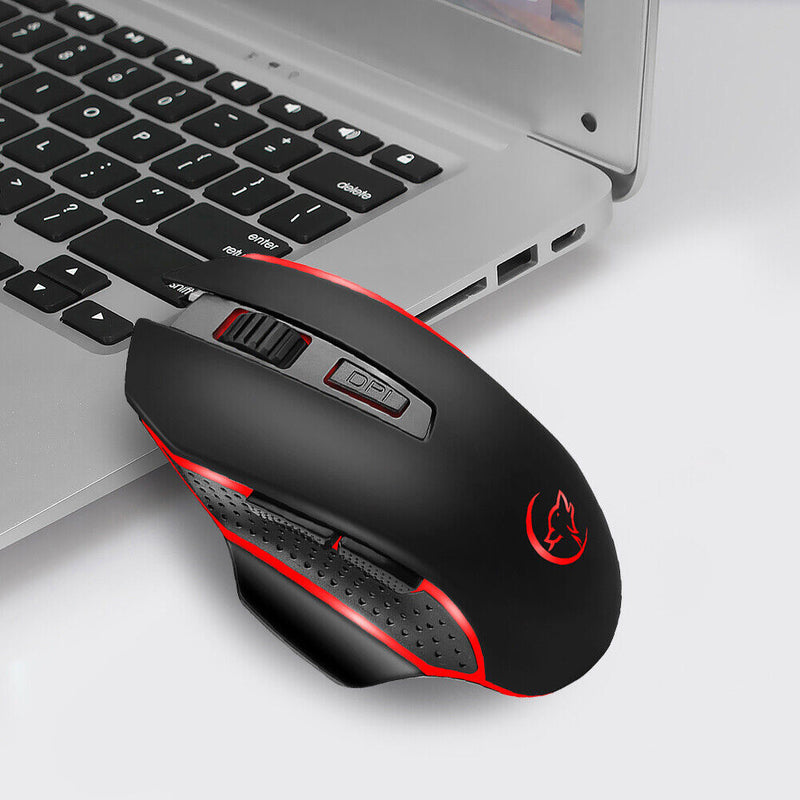 YWYT G821 Wireless Gaming Mouse Optical 2400DPI 2.4GHz Mice for Computer