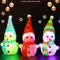 Xmas LED Snowman Santa Claus Ornament Christmas Tree Light Hanging J9P4