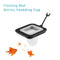 With Suction Cup Feeding Cup Fish Tank Supplies Fish Feeder Red Worm Feeder
