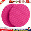 1 Pair Plank Workout Round Knee Pad Fitness Anti-slip Yoga Mats (Rose Red) Newly