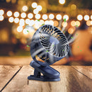 Quiet 1200mAh 5W Outdoor Travel 5V 1A Lazy Portable USB Summer Cooling Clip Fan