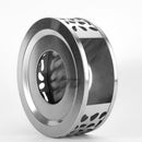 Steel Tea Warmer Teapot Round Base Candle Heater Coffee Milk15*15*5CM H8Q7