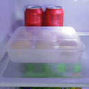 6 Slots Egg Storage Box Portable Egg Tray Holder Container for Outdoor Camping