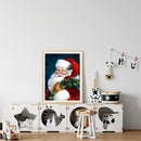 5D DIY Diamond Painting Santa Claus Full Round Drill Rhinestone Mosaic Drawing