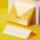 Face Oil Absorbent Sheets Flexible Anti-tear Face Blotting Paper (Yellow) Newly