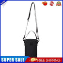 Outdoor Gas Canister Lamp Storage Bag Portable Water Bottle Cover (Black S)