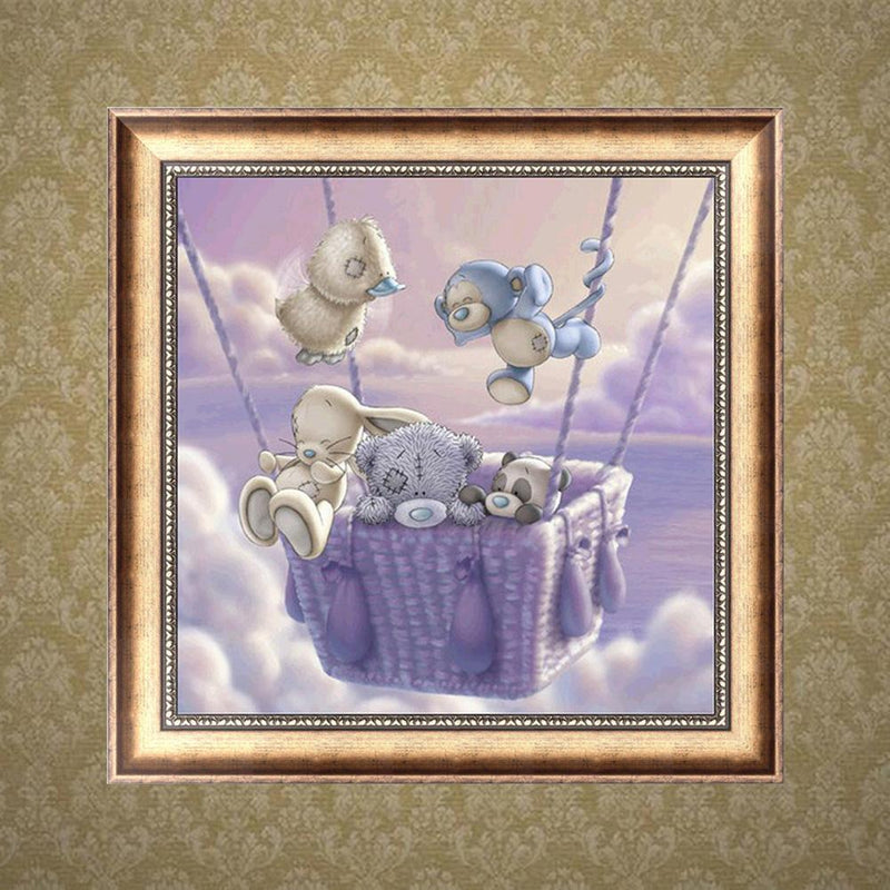 5D DIY Round Diamond Painting Cross Stitch Rhinestone Mosaic Home Decor