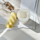 Creative Cylinder Silicone Candle Mold Aromatherapy Art Decor Plaster Home T4G8