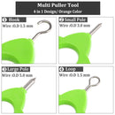 Fly Fishing Clippers Line Cutter Quick Knot Tying Tool Fast Hook Nail Knotter