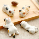 Fork Rest Luck Japan Lucky Cat Cutlery Stand Japanese Chopsticks Holder Ceramic