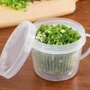 Kitchen Box Food Drain Box Fresh Box Chopped Green K Garli c Box Onion U F5T5