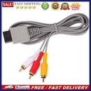Audio Video AV Adapter Composite 3 RCA Cable for Nintendo Wii Cord Wire