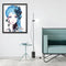 Blue-haired girl 5D DIY Partial Special Shape Drill Diamond Painting Newly