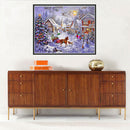 Christmas 5D Diamond Painting Santa Needlework Embroidery Cross Stitch