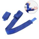 2pcs 2.5m Length Universal Cotton Sports Strap Boxing Bandage Wraps (Blue)