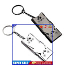 Survival Whistle - Super Loud 2pcs Distress Rescue Signal Whistle with Keychain